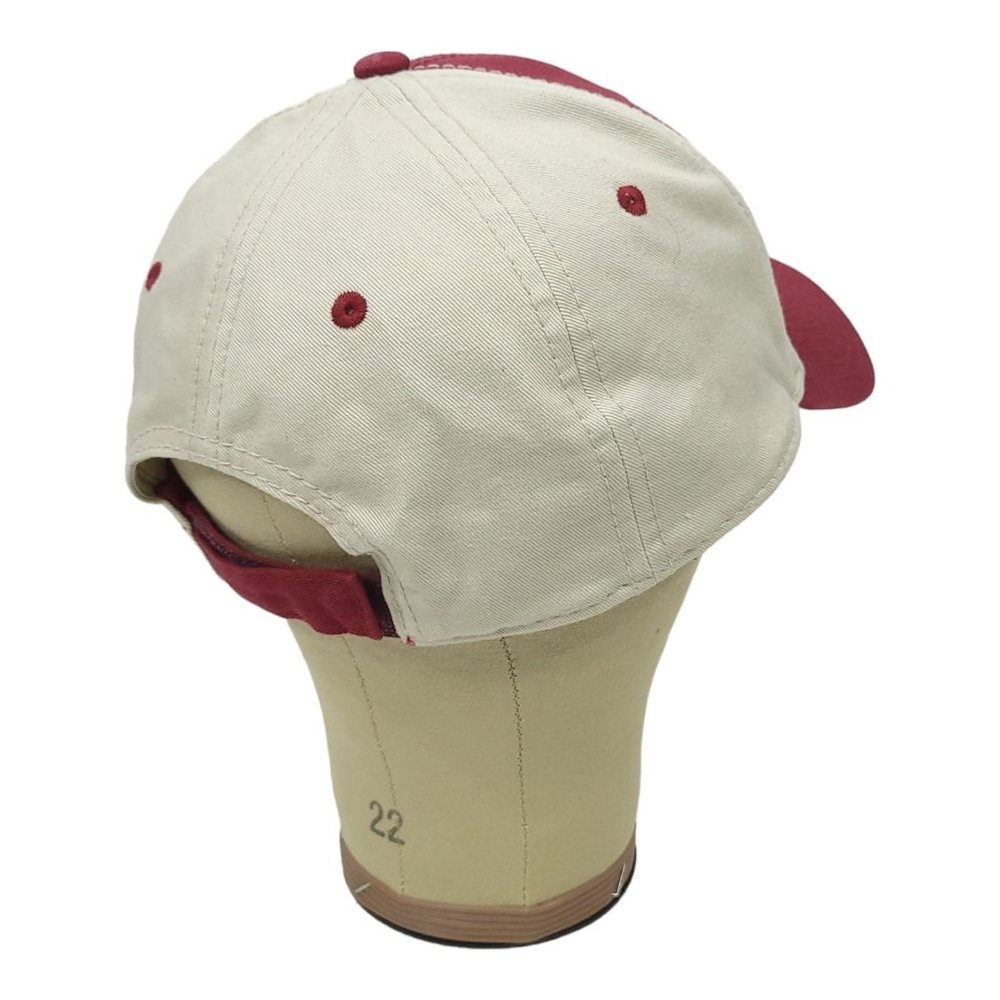 The Game Texas A&M Aggies Strapback Cap Trucker Baseball Hat Maroon White - Picture 9 of 12